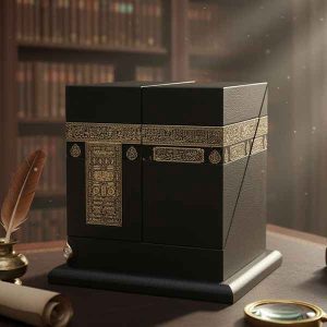 قرآن جعبه دار طرح کعبه